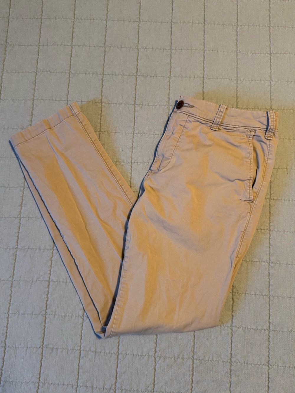 Men’s Hollister tan chinos